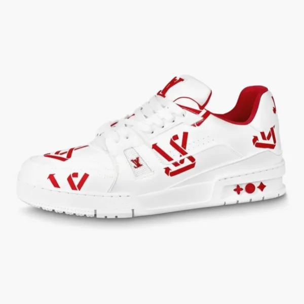 Louis Vuitton Trainer Red Tint