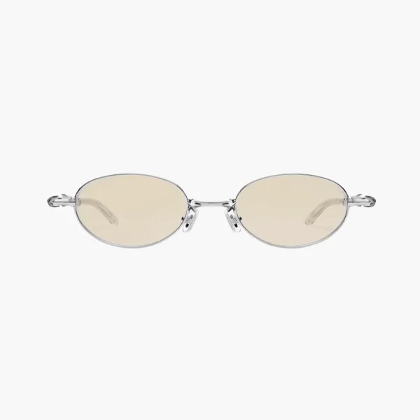 Gentle Monster Oval Аrames For Glasses Pico 02(BR) Silver Orange
