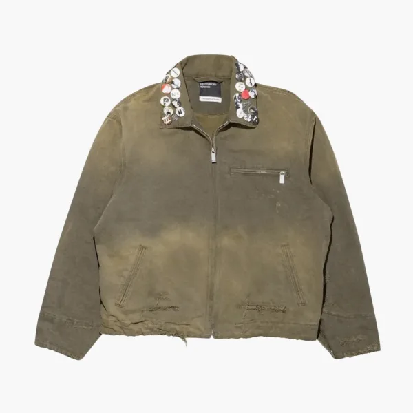 Enfants Riches Déprimés Berkley Acid Dealer Work Jacket Faded Green