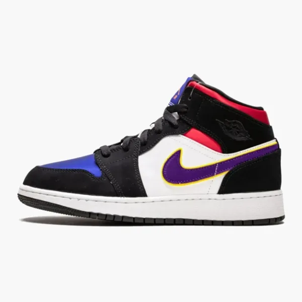 Air Jordan 1 Mid Laker Top 3