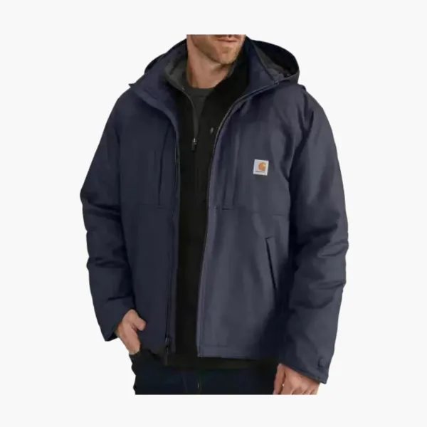 Carhartt Super Dux Insulated Hooded Jacket Navy