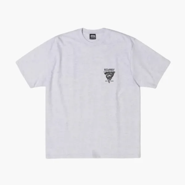 Stussy Dragon Tee Ash Heather