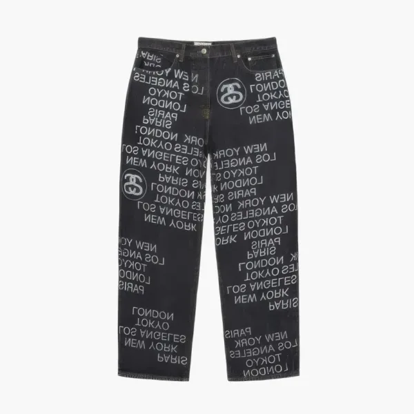 Stussy Jeans Black