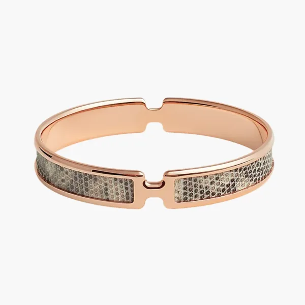Hermès Olympe bracelet Rose Gold