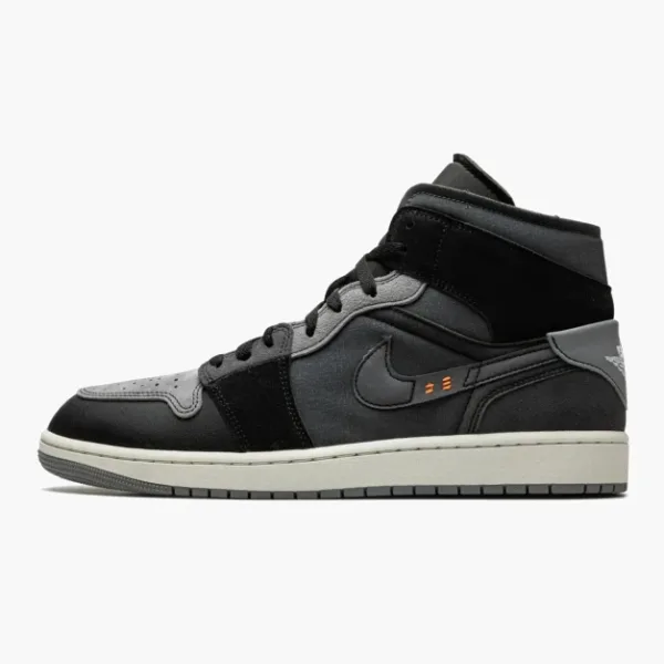 Air Jordan 1 Mid SE Craft Inside Out - Black
