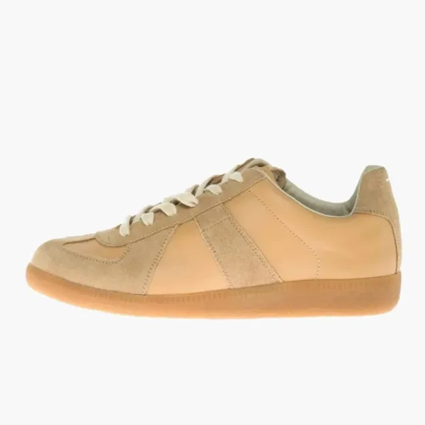 Maison Margiela Replica Nappa Leather Sneakers Sand/Croissant