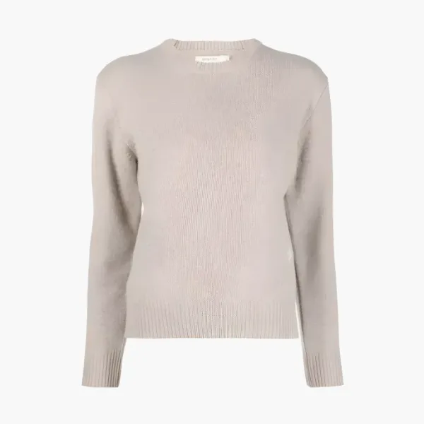 Sporty & Rich Logo-embroidered Wool Jumper Brown