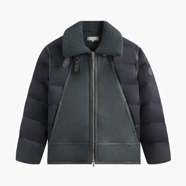 Kith Arden Bonded Microsuede Combo Jacket Machine