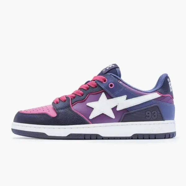 A Bathing Ape BAPE SK8 Sta Purple White