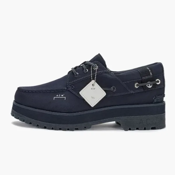 Timberland x A-Cold-Wall Waterproof Authentic 3 Eye Boat Shoe Navy