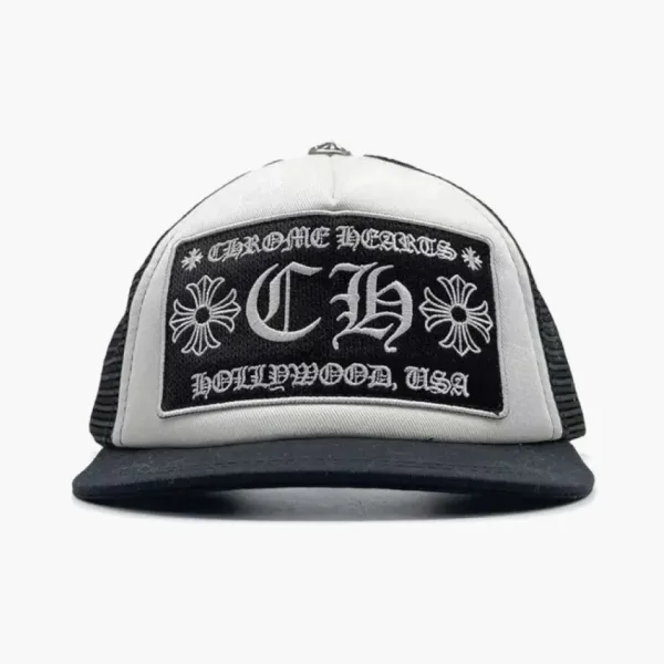 Chrome Hearts CH Hollywood Tracker Cap Black