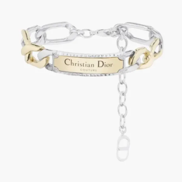 Dior Brass Bracelets Silver