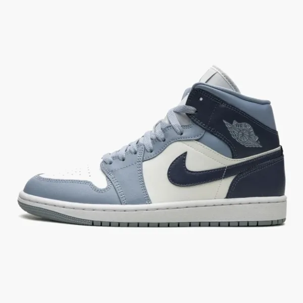 Air Jordan 1 Mid WMNS Two-tone Blue