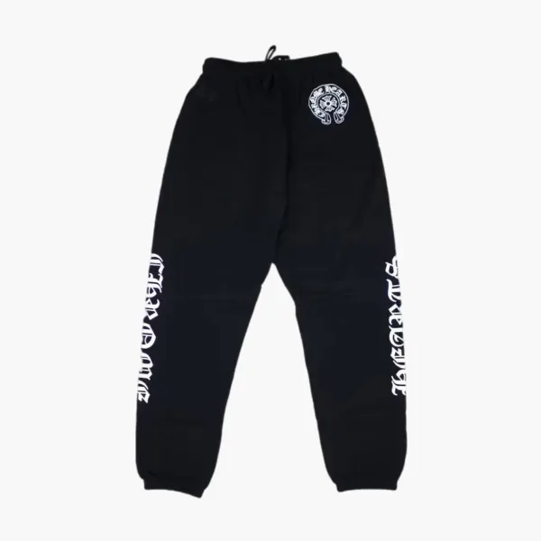 Chrome Hearts Horse Shoe Logo Sweatpants Black