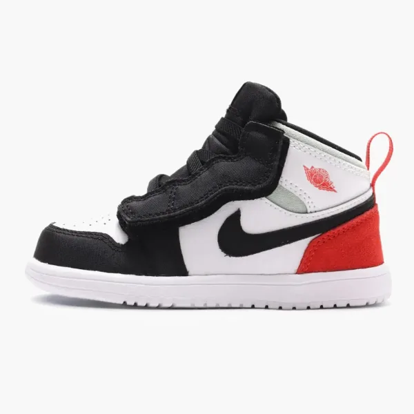 Air Jordan 1 Mid Alt TD White Black Red Spruce