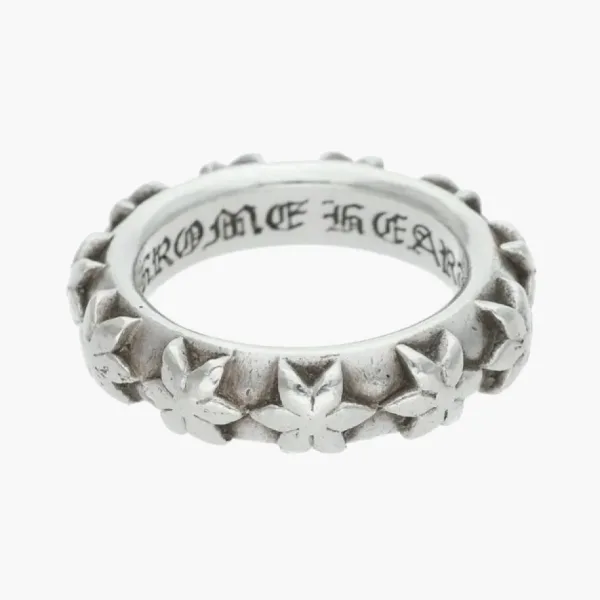 Chrome Hearts Star Band Silver