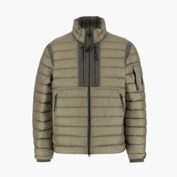 C.P. Company DD Shell Bomber Jacket Brown