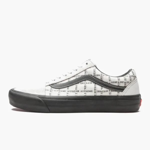 Vans Old Skool Pro Supreme Grid White