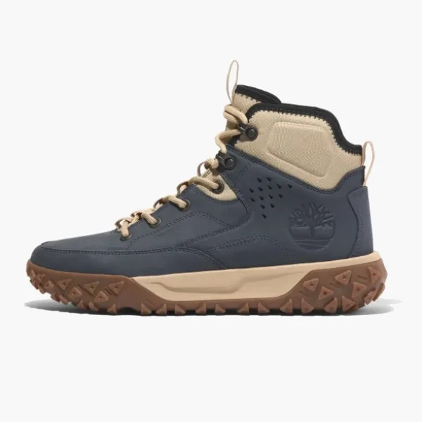 Timberland Greenstride Motion 6 Mid Hiking Boot Dark Blue Nubuck