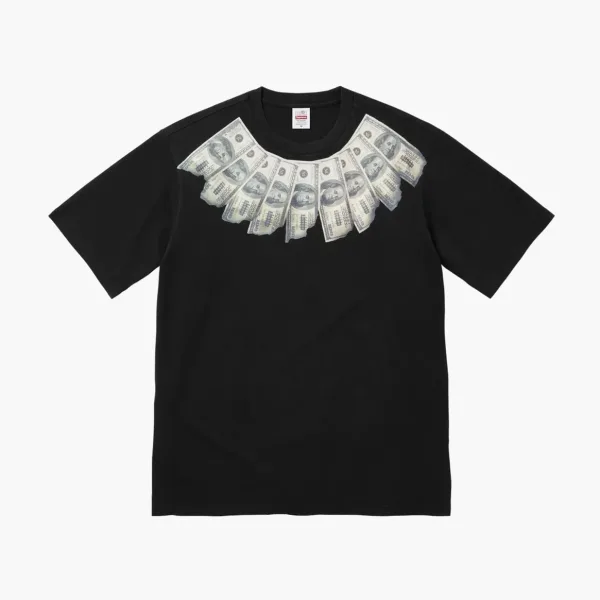 Supreme x MM6 Maison Margiela Money Short-Sleeve Top Black