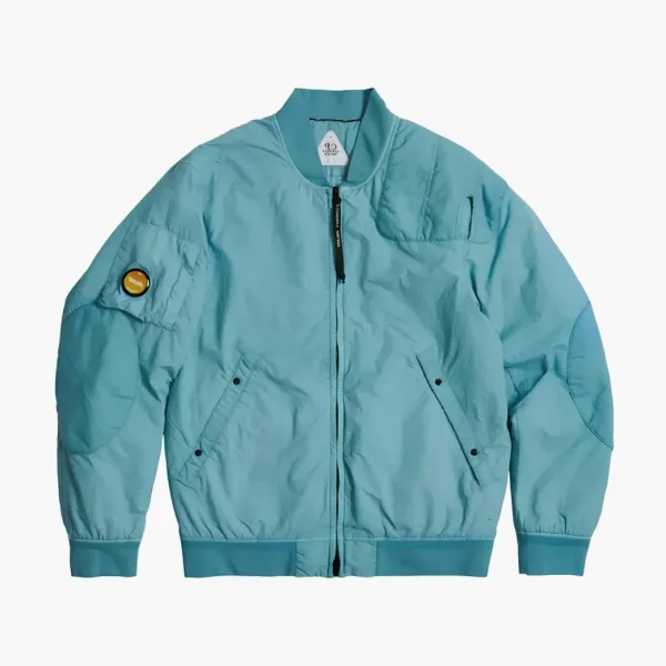 PALACE X C.P. Company Bomber Jacket Blue