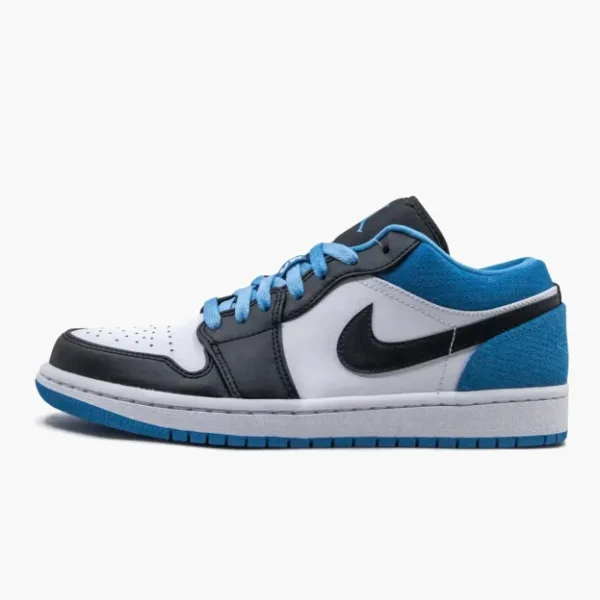 Air Jordan 1 Low Laser Blue White