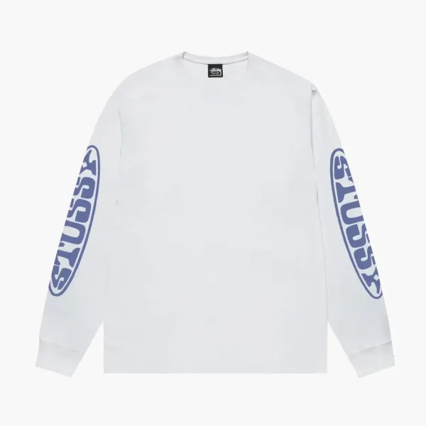 Stussy Pill L/S Tee  White