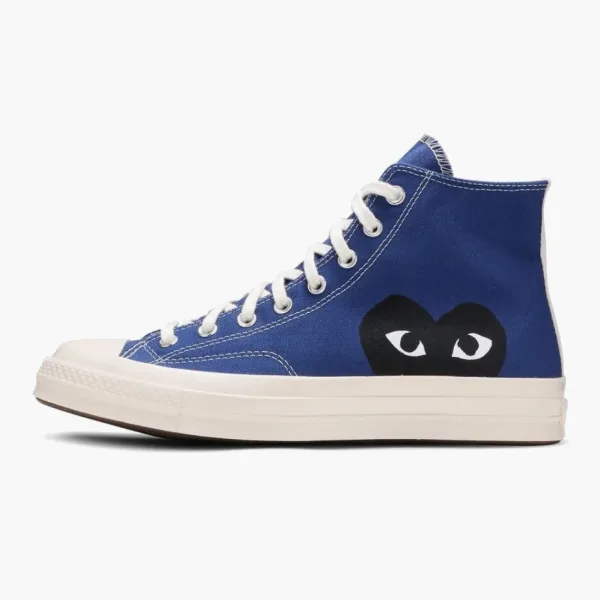 Comme des Garcons Play x Converse Chuck 70 High Blue Quartz