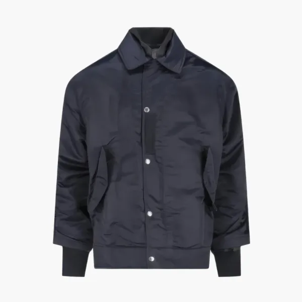 Sacai Ss23 Jacket Steel Blue