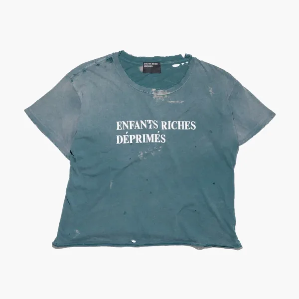 Enfants Riches Déprimés Classic Logo T-Shirt Posy Green