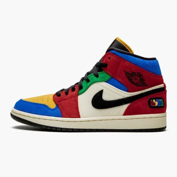 Air Jordan 1 Mid Blue The Great - Fearless