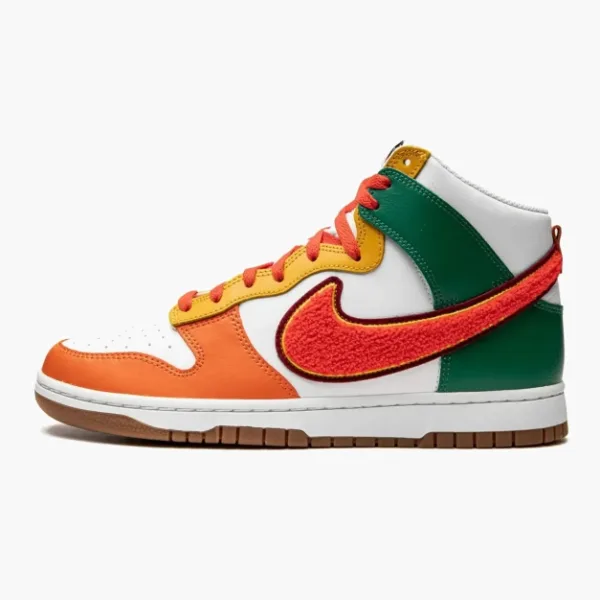 Nike Dunk HI Retro University Habanero Red