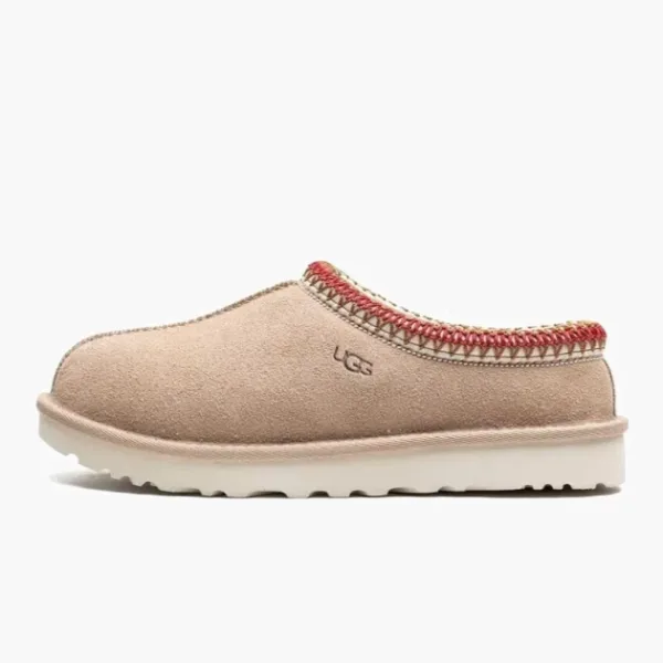 Wmns Tasman Slipper 'Sand Dark Cherry'
