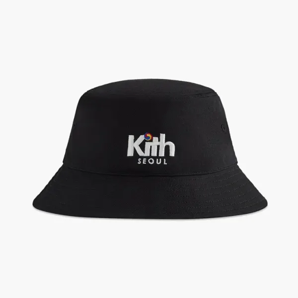 Kith Seoul Dawson Bucket Hat Black