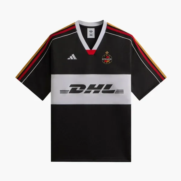 Kith x Adidas Football Dhl Express Jersey Black