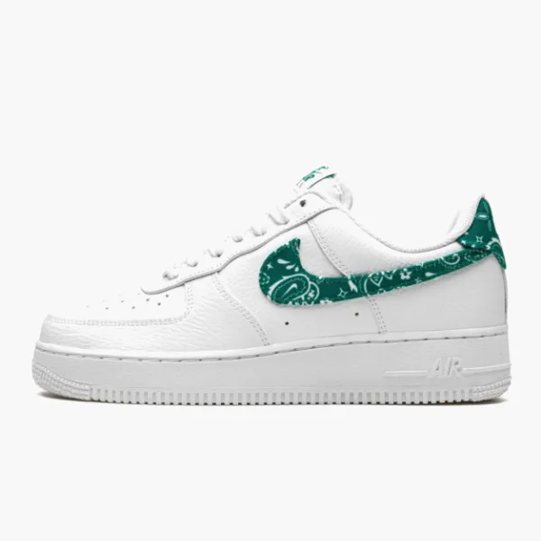 Nike Air Force 1 Low '07 WMNS Essential White Green Paisley