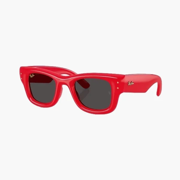 Ray-Ban Wayfarer Puffer Sunglasses Red