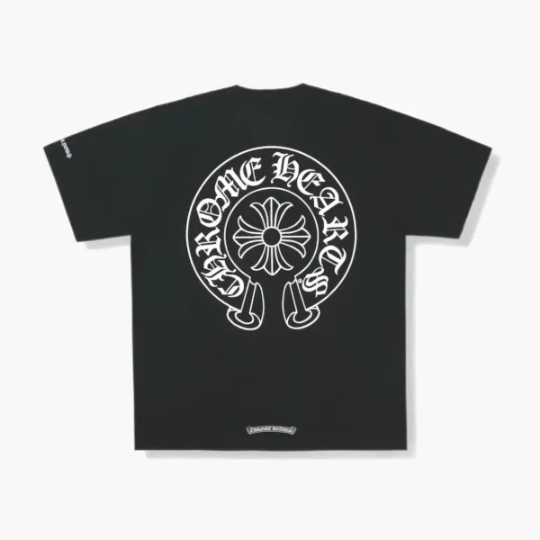 Chrome Hearts Horse Shoe Logo Pocket T-Shirt Black