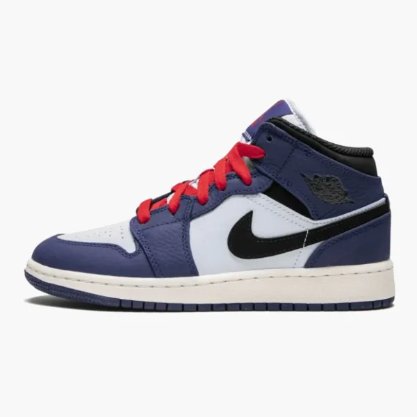 Air Jordan 1 Mid SE GS Deep Royal