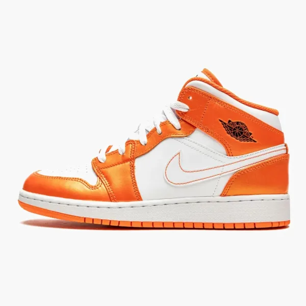 Air Jordan 1 Mid SE GS Electro Orange