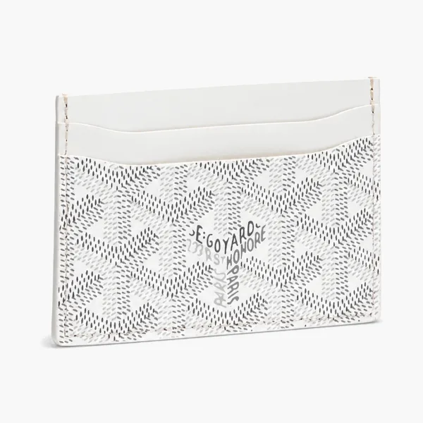 Goyard Saint-Sulpice Card Wallet White
