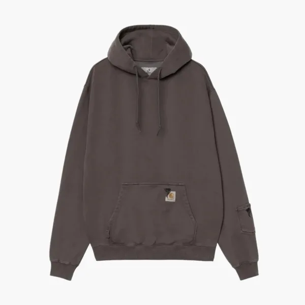 Carhartt WIP x Invincible Pigment Dyed Hoodie Brown