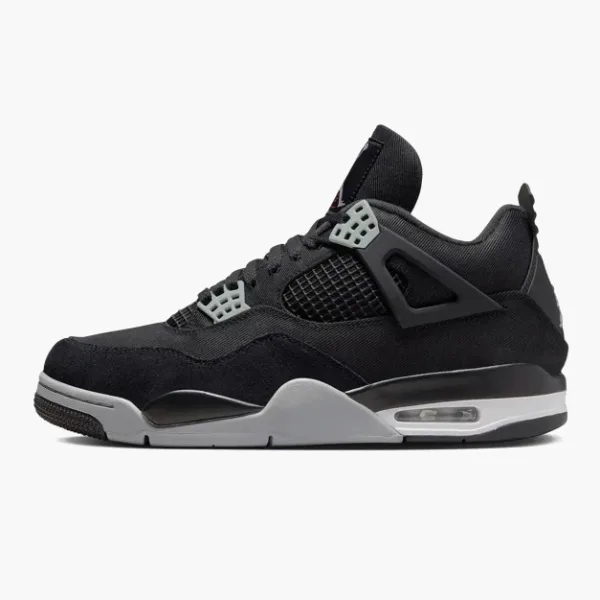 Air Jordan 4 Retro SE Black Canvas