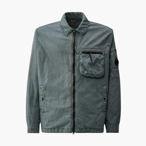 C.P. Company Lens Pocket Zip Jacket Grey