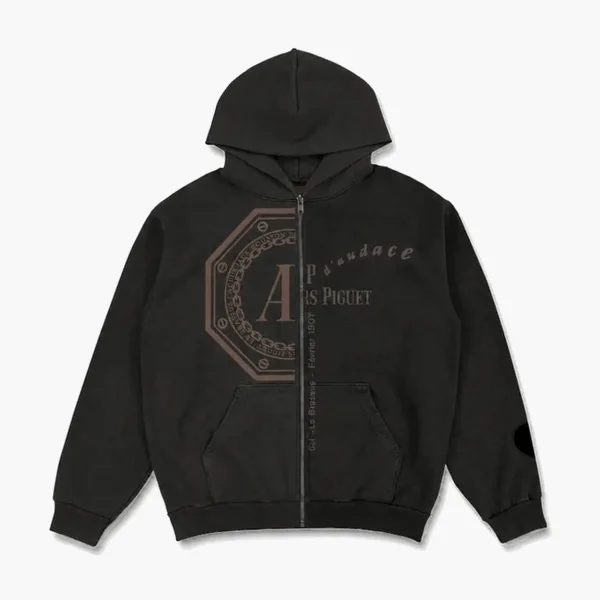 Худи Travis Scott Cactus Jack x Mastermind Japan Skull Zip-Up Black