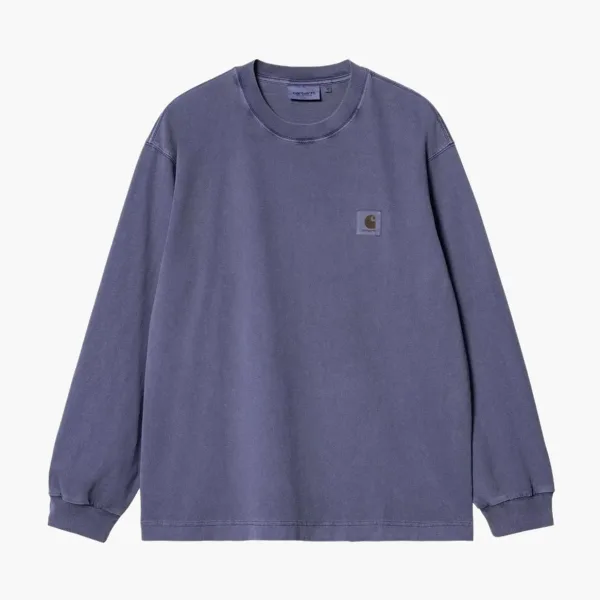 Carhartt WIP Vista Long-Sleeve T-Shirt Washed Purple