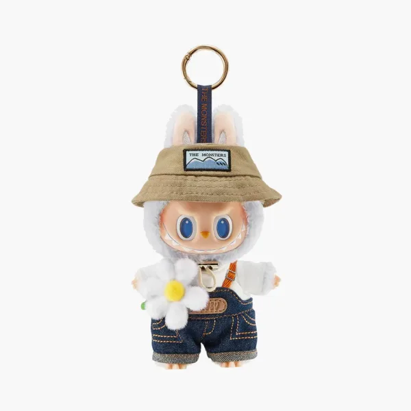 Pop Mart Labubu The Monsters Fall In Wild Vinyl Plush Doll Pendant Keychain