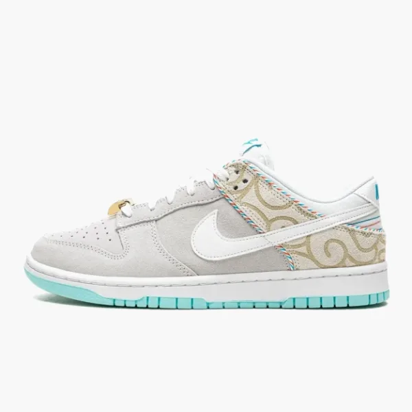Nike Dunk Low SE Barber Shop Grey