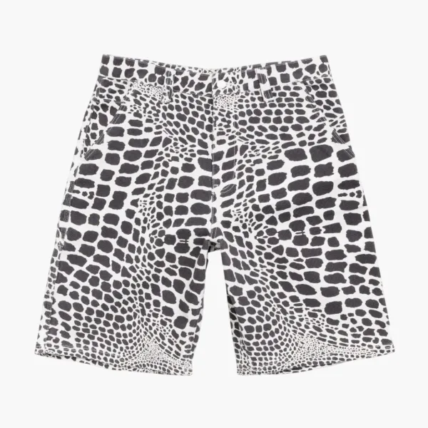 Stussy Canvas Work Shorts Safari