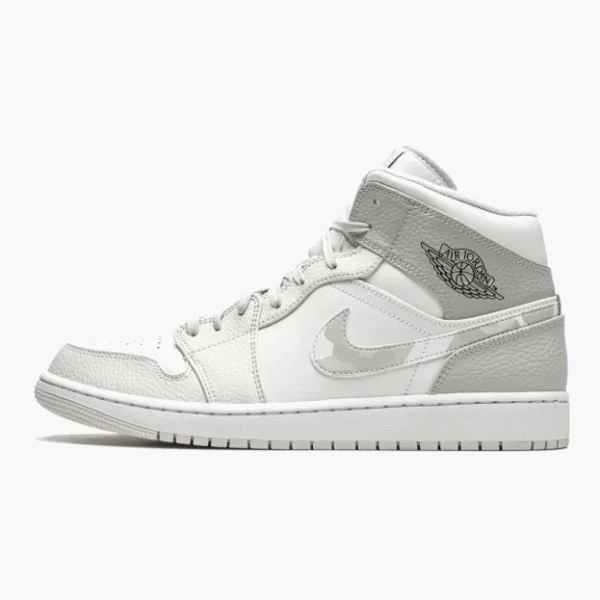 Air Jordan 1 Mid White Camo